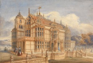 Entwurf für ein elisabethanisches Haus