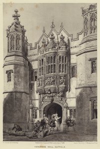 Hengrave Hall, Suffolk von Charles James Richardson