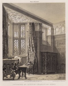 Innenraum in Little Charlton, Kent von Charles James Richardson