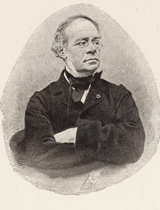 Porträt des Komponisten Jacques Fromental Halévy 1799-1862 von Charles Jeremie Fuhr