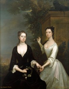 Lady Elizabeth und Lady Henrietta Finch von Charles Jervas