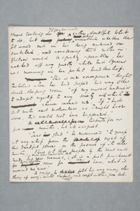 Originalmanuskript eines Kapitels von Nicholas Nickleby, 1838 von Charles John Huffam Dickens