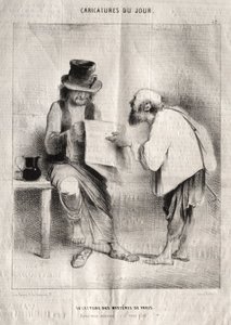 Karikaturen des Tages: Das Lesen der Geheimnisse von Paris