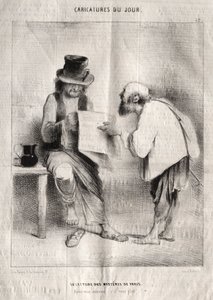 Karikaturen des Tages: Das Lesen der Geheimnisse von Paris