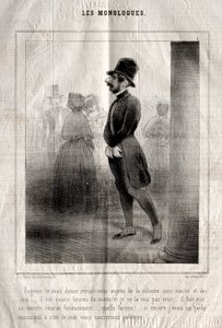 Les Monologues: Eugénie hatte mir um halb eins an der Säule ein Rendezvous gegeben...