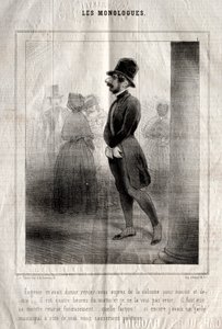 Les Monologues: Eugénie hatte mir ein Rendezvous an der Säule für Mitternacht und halb eins gegeben...