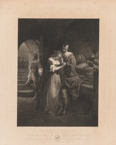 Sir Walter Raleigh mit seiner Frau von Charles Kennedy Burt