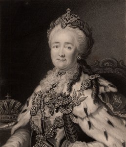 Kaiserin Katharina II., die Große (Gravur) von Charles Knight