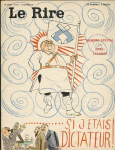 Illustration von Chas-Laborde (1886-1941) für das Titelblatt von Le Lire von Charles Laborde