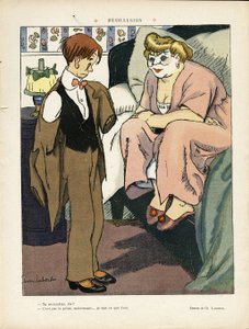 Illustration von Chas-Laborde (1886-1941) in Le Lire, 30/11/12 - Desillusion - Prostitution von Charles Laborde