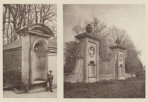 Coleshill, Berkshire, eine Nische, Tor am Hintereingang von Charles Latham