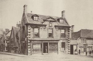 Häuser in Stamford, Lincolnshire, Marktplatz von Charles Latham
