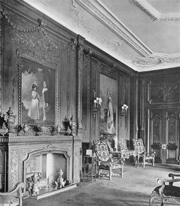Knowsley Hall: Der Eichensalon von Charles Latham