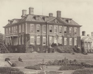 Melton Constable, Norfolk, die Gartenfront von Charles Latham