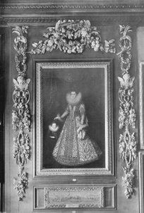 Porträt der Erzherzogin Isabella in Hampton Court von Charles Latham