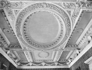 Die Decke des Salons von Charles Latham