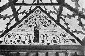 Der Ostgiebel der Galerie von Charles Latham