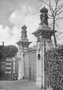 Die Blumentopf-Tore in Hampton Court von Charles Latham