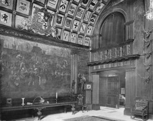 Das Fresko, Nord-Ecke der Halle von Charles Latham