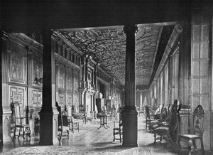 Die lange Galerie, Blick nach Osten von Charles Latham