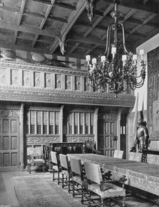 Der Schirm im Bankettsaal von Charles Latham