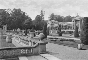 Die südliche Ecke des Hauses von Charles Latham