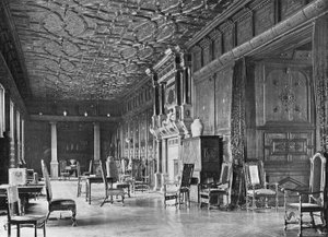 Das Westende der langen Galerie von Charles Latham
