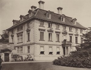 Thorpe Hall, Peterborough, die Südfront von Charles Latham