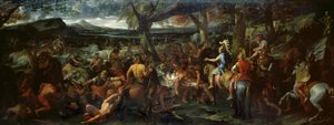 Alexander und Porus, in der Schlacht am Hydaspes, ca. 1673
