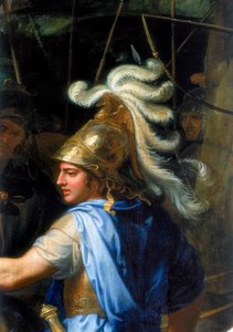 Alexander der Große und Porus, Detail, 1673