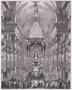 Mausoleum des Oratoire du Louvre, Rue Saint-Honoré, zum Gedenken an den französischen Staatsmann Pierre Séguier, Mai 1672, ca. 1770-1780