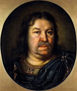 Porträt von Senator Prinz Jakow Fjodorowitsch Dolgorukow, 1639-1720, 1687