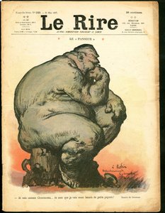 Cover von "Le Lire", satirisch in Farben
