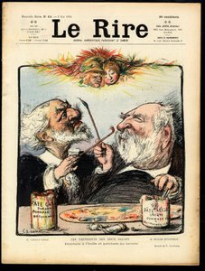 Cover von „Le Rire“, Satirisch in Farben von Charles Leandre
