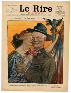 Cover von „Le Rire rouge“, Satirisch in Farben von Charles Leandre