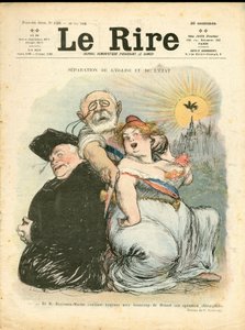 Titelblatt von „The Laughter“, Nummer 120, Satirique en Couleurs