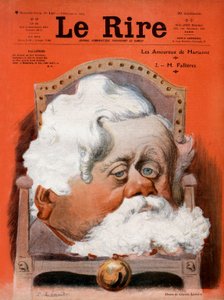 Titelseite der französischen Satirezeitung „Le Rire“ vom 9. Dezember von Charles Leandre