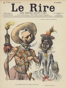 Illustration für Le Rire von Charles Leandre