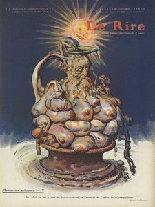 Illustration für Le Rire von Charles Leandre