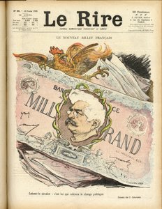 Illustration von Charles Leandre (1862-1934) für das Titelblatt von Le Rire von Charles Leandre