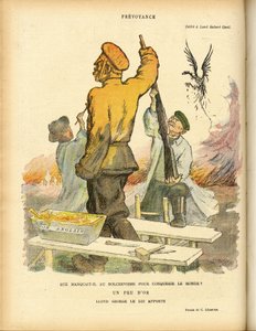 Illustration von Charles Leandre (1862-1934) in Le Rire von Charles Leandre