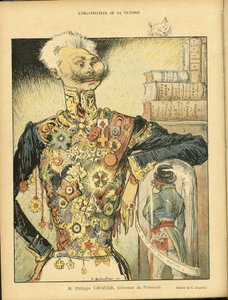 Illustration von Charles Leandre (1862-1934) in Le Rire von Charles Leandre
