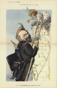Léon Bourgeois, französischer Politiker, Illustration für Le Rire