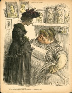 Der Butterteller, Satirisch in Farben