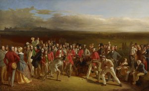 Die Golfer, 1847 von Charles Lees