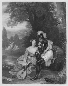 Gaston De Foix (Gravur) von Charles Lock (after) Eastlake