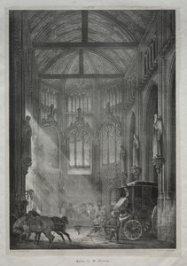 Kirche St. Nikolaus, Rouen von Charles Louis Lesaint