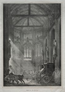 Kirche St. Nikolaus, Rouen, 1823 von Charles Louis Lesaint