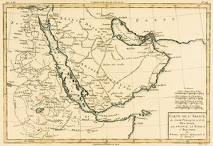 Arabien, der Persische Golf und das Rote Meer, mit Ägypten, Nubien und Abessinien, aus 