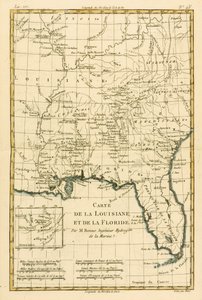 Louisiana und Florida, aus 